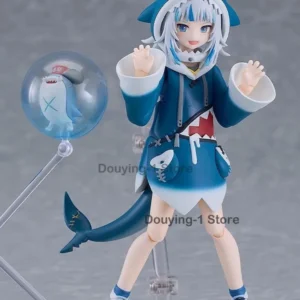 【Original】Max Factory GSC Figma 618 Hololive Gawr Gura Action Figure Model Toy