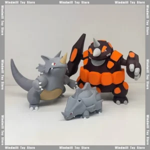 3D Printing 1/20 Scale WorldRhyhorn Rhydon Rhyperior Pokémon Game Peripherals PLA Collections Model Desktop Ornament Decoration