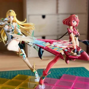Xenoblade 1/7 Scale Chronicles 2 Hikari Mythra / Pyra Homura  Figure Collectible Model Toy Desktop Doll