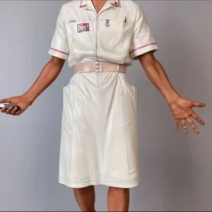 54cm DC Heath Ledger Joker Action Figure - Nurse Uniform Standing Scene Handmade Ornament GK Resin Statue Collectible Toy Gift