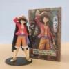 17cm Cartoon Surrounding One Piece Straw Hat Luffy and Action Figure