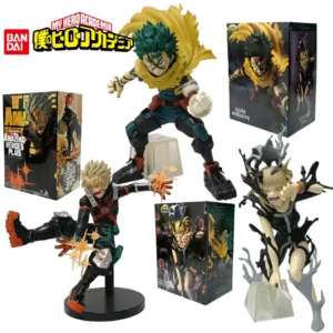 18-20cm My Hero Academia Anime Figures Midoriya Izuku Bakugou Katsuki Action Model Pvc Desktop Statue Collection Toys Gifts
