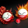 3-10.5cm Anime Pokemon Electrode and Voltorb Figures Action Figure