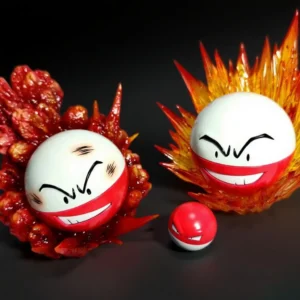 3-10.5cm Anime Pokemon Figure Electrode And Voltorb Figures Pokemon Action Figure Pvc Collection Model Toys Gifts