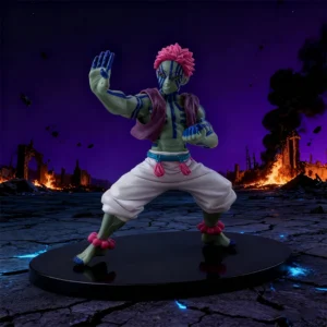 15cm Anime Figure Demon Slayer Figures Slayer Akaza Doll Figurine Warrior Action Figure Model Toys Anime Model Figure Car Doll