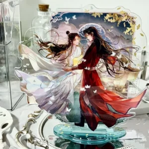 New Anime Heavenly Officials Blessing Acrylic Figure Stand Tian Guan Ci Fu Hua Cheng Xie Lian Bug Cosplay Plate Model Props Toy