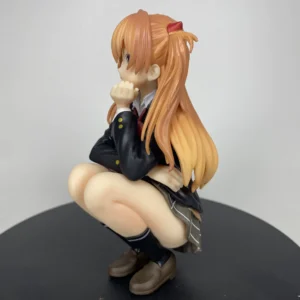 2026 Anime EVA Asuka Langley Soryu College style Figures PVC Model Toys Doll Ornament Collect Gifts