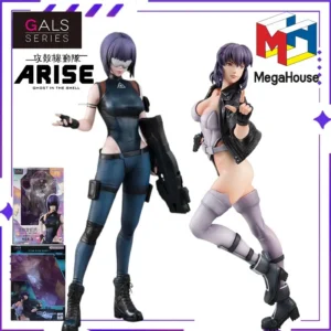 MegaHouse Original Authentic GALS Series Ghost in The Shell: Stand Alone Complex Kusanagi Motoko Doll Model Handmade Toy Gift