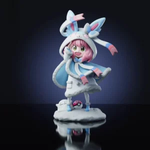 Anime Surroundings Family Anime Figure Ania Cosplay Fairy Ibu Collectible PVC Doll Static Series 18+ Years Old