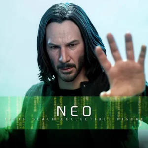 HT HotToys MMS657 1/6th Scale Collectible Neo Cloth Action Figure The Matrix Resurrections Movie Keanu Reeves 12inch Soldier