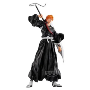 [In Stock] Original Genuine Banpresto Grandista Bleach 32cm Kurosaki Ichigo Japanese Anime Figure Model Collection Toys Boys Gif