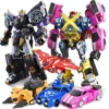 Mini Force Super Dinosaur Power Transformation Robot MiniForce X Simulation Car Deformation Action Figure