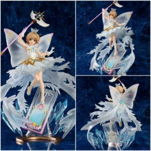 100% Original:Gsc Cardcaptor Sakura Anime Figure Clear Card Sakura Kinomoto Sakura 1/7 Pvc Action Figure Model Toys