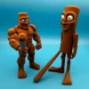 Tung Sahur 3D Printed Articulated Tralalero Tralala Funny Action Figure