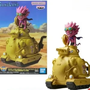 Original Bandai WCF World Collectable Figure Mega Sand Land Beelzebub Anime Figure Model Collectible Toys Ornaments Figure 13cm