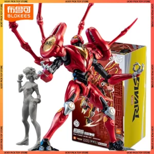 Blokees Marvel Rivals Champion Class Figures Peni Parker Suit Spider-Man Venom Action Figures Movable Toys Assembled Model Gift