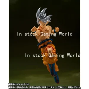 In Stock Bandai SH Figuarts Son Goku Ultra Instinct Toyoda Version Action Figure Anime Model Toy Figura Shf with Magazine
