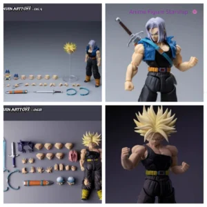 Tonsenarttoys Dragon Ball SHF Trunks Super Saiyan SSJ SSJ2 Majin Buu Kid Buutenks Accessories Anime Action Figures Gifts