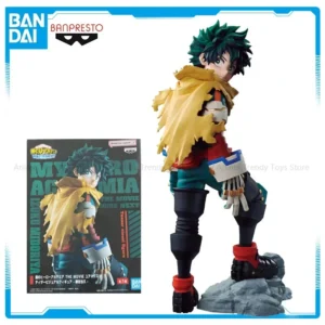In Stock Original BANPRESTO My Hero Academia The Movie You're Next Izuku Midoriya Figure Anime Model Genuine Boxed Toy WY