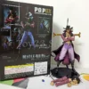 Japanese Anime One Piece Mihawk Dracule Model Christmas Action Figure