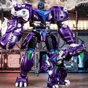LiJiang Baiwei New Big Size Transformation Toy Animals Dinosaur Model Kid Classic Robot Car Action Figures Boy Kid Gift XT-1611