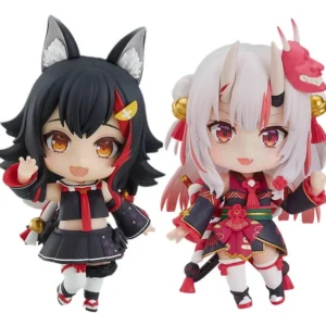 GSC Genuine Nendoroid Hololive Ōokami Mio Nakiri Ayame Kawaii Cute Anime Action Figures Toys for Boys Girls Kids Birthday Gifts