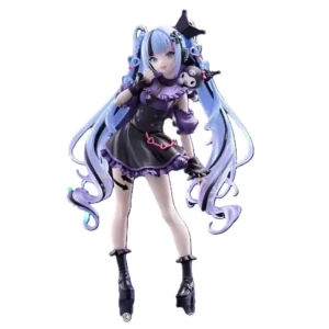 [In Stock] Original Furyu Hatsune Miku Anime Miku & Kuromi Trio-Try-iT Figure Action Figurine Model Figuarts Collector Toys Deco