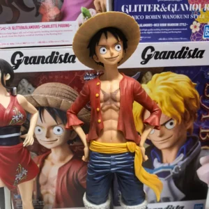 New One Piece Monkey D. Luffy Figures Three Form Face Changing Action Figures Anime Collection PVC Model Doll Toy Birthday Gift