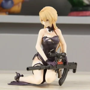 12CM Game Girls Frontline OTS-14 Sitting Posture Action Figure PVC Model Toys Doll Statue Ornament Collectible Gifts