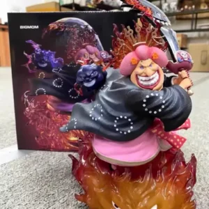 26cm ONE PIECE Four Emperor Big Mom Charlotte Linlin Anime Figure Figures Models Gk Statue Models Collectible Ornament Doll Toys