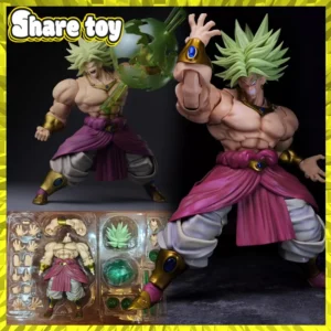 In Stock ZT Studio Broly Ancient Warrior ZT002 SSJ Super Saiyan Dragon Ball Broly Action Figure Large Special Effects model toy