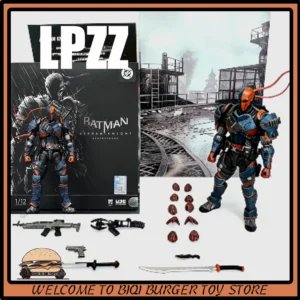 IN STOCK LPZZ Deathstroke Arkham Knight Figure V8.04 Suit Batman Action Figures 002 DC Multiverse Superman 1/12 Statue Gift