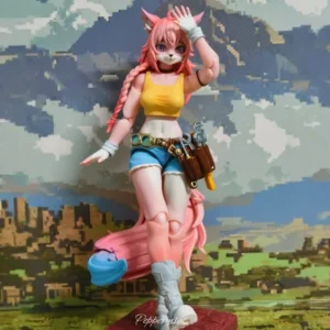 New 6in Ladotoys 1/12 Magical Continent Candy Land Style Fox Girl Liya Limited Pink Edition Action Figure Model Collectible Toys
