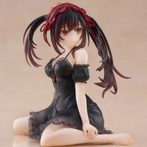 In Stock Original Taito Date A Live V5 Character Tokisaki Kurumi Pajamas Version Action Figure Pvc Model Ornament Toy Gift