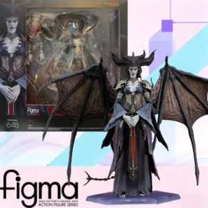 In Stock MAX Factory Original Box FIGMA 648 Blizzard Lilith Diablo Action Figure Model Toy Gift for Kids Foam Box Packaging