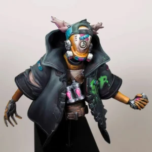 1/10 Robot Ninja, Resin Model figure Bust, GK, science fiction theme, Unassembled and unpainted kit