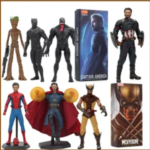 Marvel The Avengers Iron Man Mk46 Groot Spider Man Venom Doctor Strange Thor 1/6 Pvc Figure Model Collect Ornaments Gift Toy