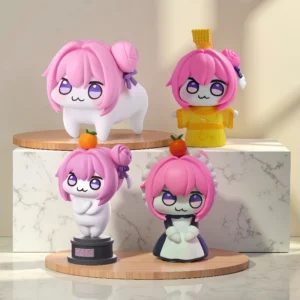 Mini Anime Doro NIKKE Goddess of Victory Figurine Nikke Doro Action Figures PVC Bocchi The Rock Figures Collectible Ornament Toy