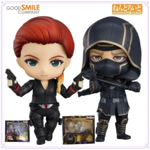 GSC Original Nendoroid Series Black Widow / Hawkeye Ver. DX Peripheral Figurines Toys for Boys Gift Collectible Ornaments
