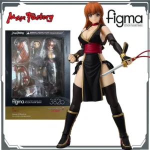 Max Factory Original Figma Kasumi C2 Black Ver. Anime Action Figures Toys for Boys Christmas Gift Collectible Model Ornaments