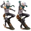 19cm Hot Cartoon Naruto Hatake Kakashi Dark Ninja Figurine Collectible Figure