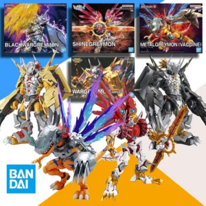 Bandai FRS Digimon Adventure Metal Garurumon War Greymon Omegamon X-Antibody Anime Action Figure Assembly Model Toy Gift