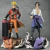 Reel Uzumaki Sasuke Uchiha Figurine Standing PVC Statue Desktop Christmas Collectible Figure
