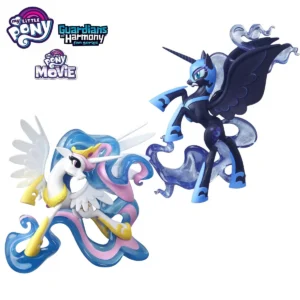 Hasbro My Little Pony Nightmare Moon Princess Celestia Guardians Harmony Figure Model Toys Gifts for Children