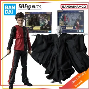 Spot SaleBANDAI SPIRITS S.H.Figuarts Serie Harry Potter y el Cáliz de Fuego Lord Voldemort Figura de Acción Articuladain Stock