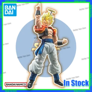 In Stock Bandai NYCC Limited Dragon Ball SHF Gogeta Super Saiyan Yellow Hair Ready Stock Action Figure Gift