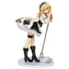 22CM Anime Game Girls Frontline G36 Maid Broom Dress Up Standing Model Action Figure