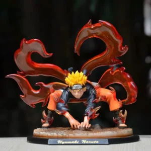 Naruto Four-tailed Naruto Uzumaki Tatue Model Desktop Decoration GK Collection Handmade Model Anime Figure Model Toy Gifts 2026
