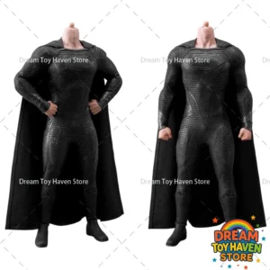 COMBA SUIT SN02 1/6 Scale Male Soldier Superpower Hero Black Battle Body Model 12Inch Super Flexible Action Figure Toys