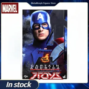 Original Hot Toys Marvel MMS563 Captain America 1/6TH SCALE COLLECTIBLE FIGURE 2012 Version Anime Figure Toy Collection Model
